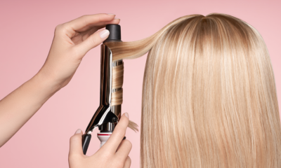 curling hair with straighteners step by step