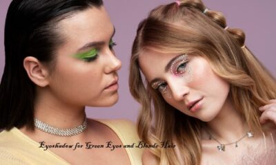 Eyeshadow for Green Eyes and Blonde Hair